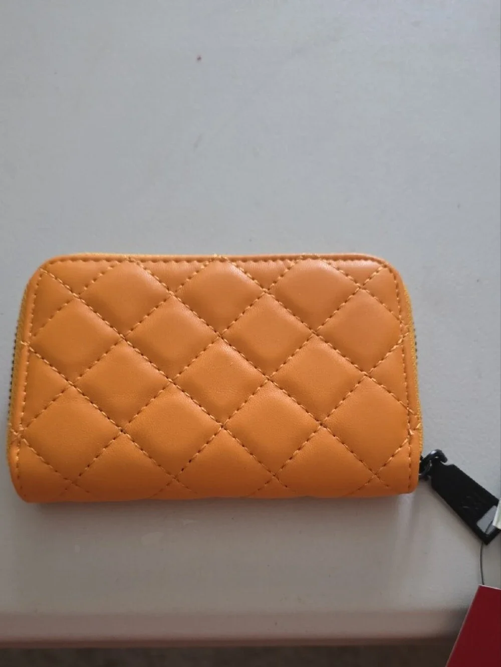 Quilted Yellow Women's Zip Wallet - Unbranded